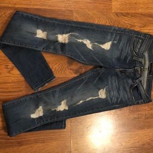 Flying monkey distressed skinny’s